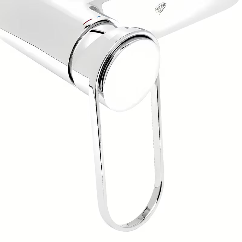 SAT Fusion zidna jednoručna baterija miješalica za tuš s kosom ručicom u krom izvedbi