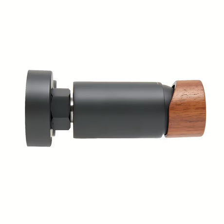 Tuš jednoručna baterija slavina SAT Fusion s ručicom u dekoru tamnog drva i mesinganom konstrukcijom