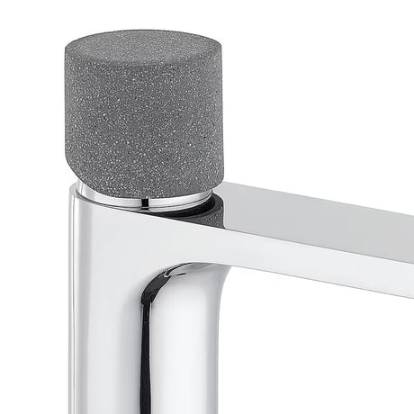 SAT Fusion miješalica za umivaonik bez odvoda s ručicom u dekoru betona