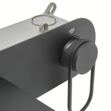 Podžbukna miješalica za umivaonik SAT Fusion u mat crnoj izvedbi s okruglom ručicom