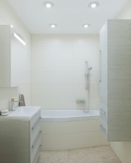 Jednoručna Baterija stojeća miješalica za umivaonik SAT Fusion u dekoru svijetlog drva bez odvoda