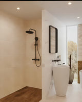 Samostojeći  keramički umivaonik SAT Fusion u bijeloj boji, promjera 50 cm