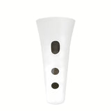 Samostojeći  keramički umivaonik SAT Fusion u bijeloj boji, promjera 42,5 cm i visine 95 cm.