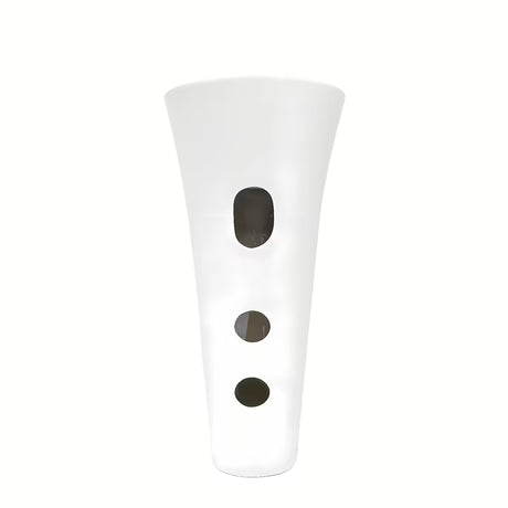 Samostojeći  keramički umivaonik SAT Fusion u bijeloj boji, promjera 42,5 cm i visine 95 cm.