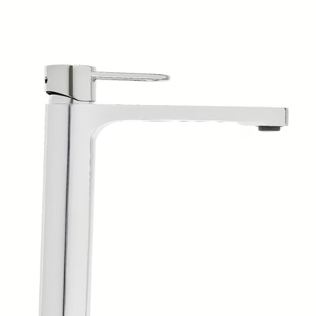 Visoka miješalica za Umivaonik SAT Fusion u krom izvedbi bez odvoda s ručicom