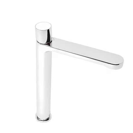 Visoka miješalica za Umivaonik SAT Fusion u krom izvedbi sa štedljivim perlatorom.