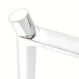 Visoka miješalica za Umivaonik SAT Fusion u krom izvedbi sa štedljivim perlatorom.