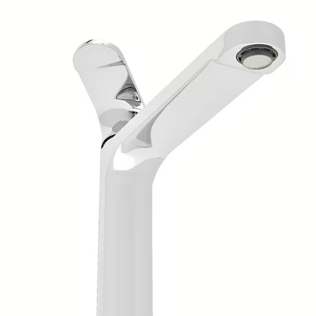 Visoka kromirana miješalica za umivaonik SAT Fusion sa štedljivim perlatorom 4,5 l/min