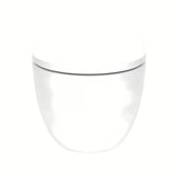 Viseći WC set SAT Fusion s vrtložnim ispiranjem, ugradbenim modulom, vodokotlićem i bijelom tipkom