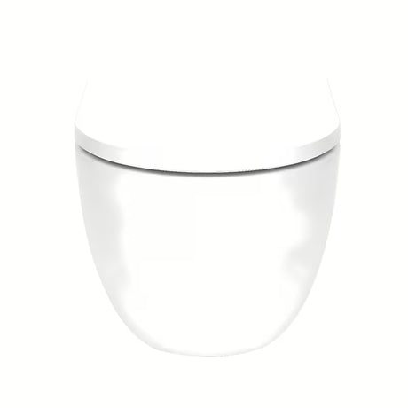 Viseći WC set SAT Fusion s ugradbenim modulom, vodokotlićem, tipkom gold mat i sjedalom od duroplasta.