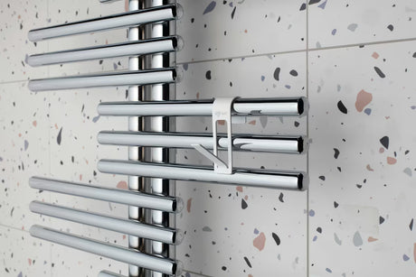 Bijeli metalni kukica SAT za radijator od nehrđajućeg čelika pro vješanje i sušenje stvari