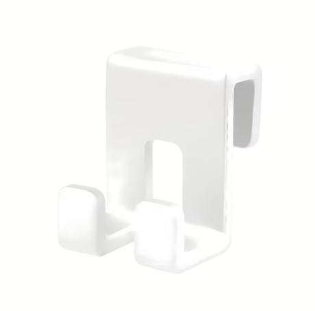 Bijeli plastični kupaonski kukica SAT pro za vješanje ručnika i dodataka