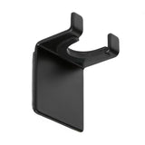 Crni kukica SAT minimalističkog dizajna pro montaža bez bušenja pomoću 3M trake