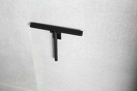 Crni kukica SAT minimalističkog dizajna pro montaža bez bušenja pomoću 3M trake