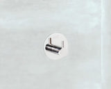 Samoljepljivi kukica SAT Chrome od poliranog nehrđajućeg čelika u sjajnoj izvedbi