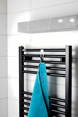 Kromirani metalni kukica SAT Chrome pro za vješanje na radijator sa zaštitnom 3M trakom