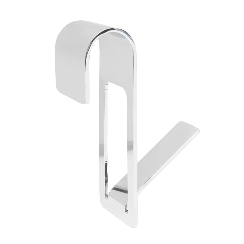 Kromirani metalni kukica SAT Chrome pro za vješanje na kupaonski radijator sa zaštitnom 3M trakom.