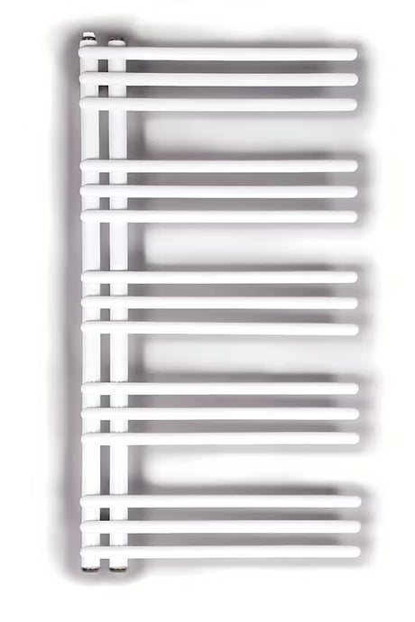 Bijeli kombinirani radijator SAT Hto 50x94 cm sa središnjim priključkom
