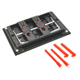 Nehrđajući tipka za aktiviranje SAT Individual u boji gun metal s PVD završnom obradom