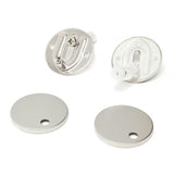 Set skrivenog pričvršćenja sjedala za školjku za WC SAT Infinitio s metalnim klinovima i kromiranim pokrovom