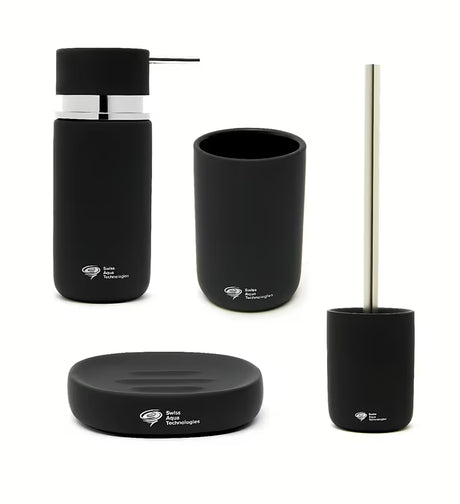 Set kupaonskih dodataka SAT Infinitio u ujednačenom dizajnu pro usklađenu kupaonicu