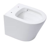 Viseća WC Školjka SAT Infinitio u mat bijeloj boji sa skrivenim pričvršćenjem i sjedalom soft Close.