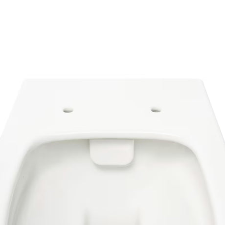 Bijeli viseća WC školjka SAT Infinitio s bezrubnim ispiranjem Rim-Ex i sjedalom sa soft Close.