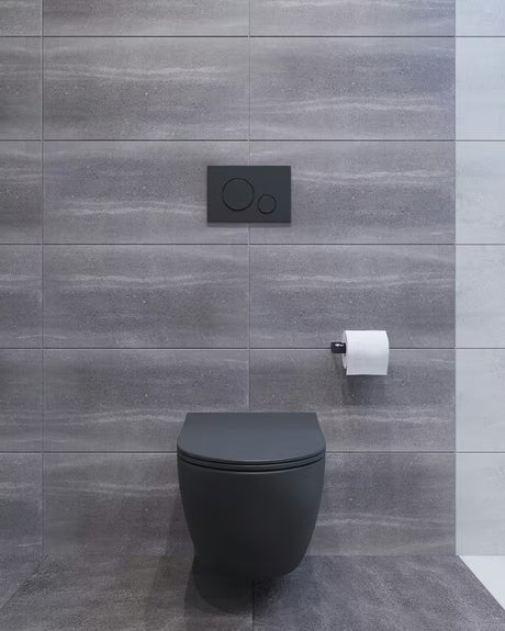 Viseći podžbukni WC školjke set SAT Infinitio s modulom, tipkom i WC školjke WC školjkom s wc daskom soft Close
