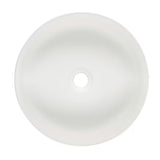 Mat bijeli tankostijeni keramički umivaonik na ploču SAT Infinitio 39x39 cm