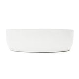 Mat bijeli tankostijeni keramički umivaonik na ploču SAT Infinitio 39x39 cm