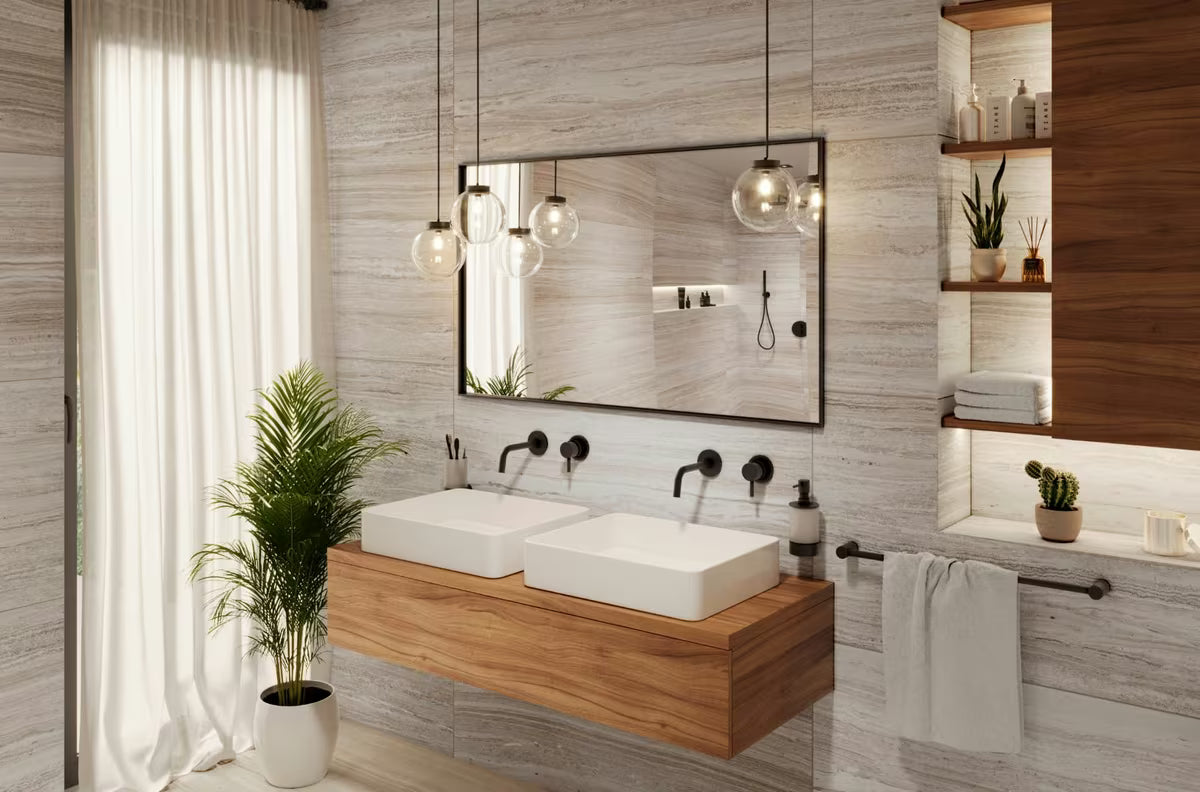 Mat bijeli keramički umivaonik na ploču SAT Infinitio 50x40 cm bez preljeva