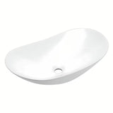 Bijeli keramički umivaonik na ploču SAT Infinitio 61,5 x 36 cm bez preljeva