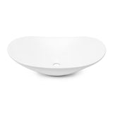 Bijeli keramički umivaonik na ploču SAT Infinitio bez preljeva dimenzija 61,5x36 cm