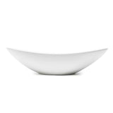 Bijeli keramički umivaonik na ploču SAT Infinitio bez preljeva dimenzija 61,5x36 cm