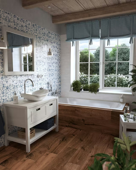 Bijeli keramički umivaonik na ploču SAT Infinitio bez preljeva dimenzija 61,5x36 cm