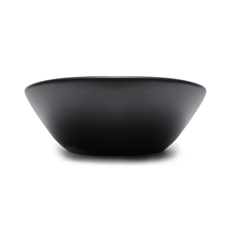 Mat crni keramički umivaonik na ploču SAT Infinitio bez preljeva 61,5x36 cm