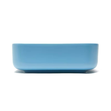 SAT Infinitio keramički umivaonik na ploču bez preljeva 50x39 cm u mat plavoj boji