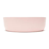 Mat ružičasti tankostijeni keramički umivaonik na ploču SAT Infinitio 39x39 cm bez preljeva