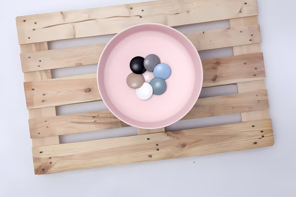 Mat ružičasti tankostijeni keramički umivaonik na ploču SAT Infinitio 39x39 cm bez preljeva