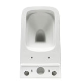 Bijeli samostojeći  WC kombi SAT Infinitio bez sustava za ispiranje s wc daskom i štedljivim DualFlush ispiranjem