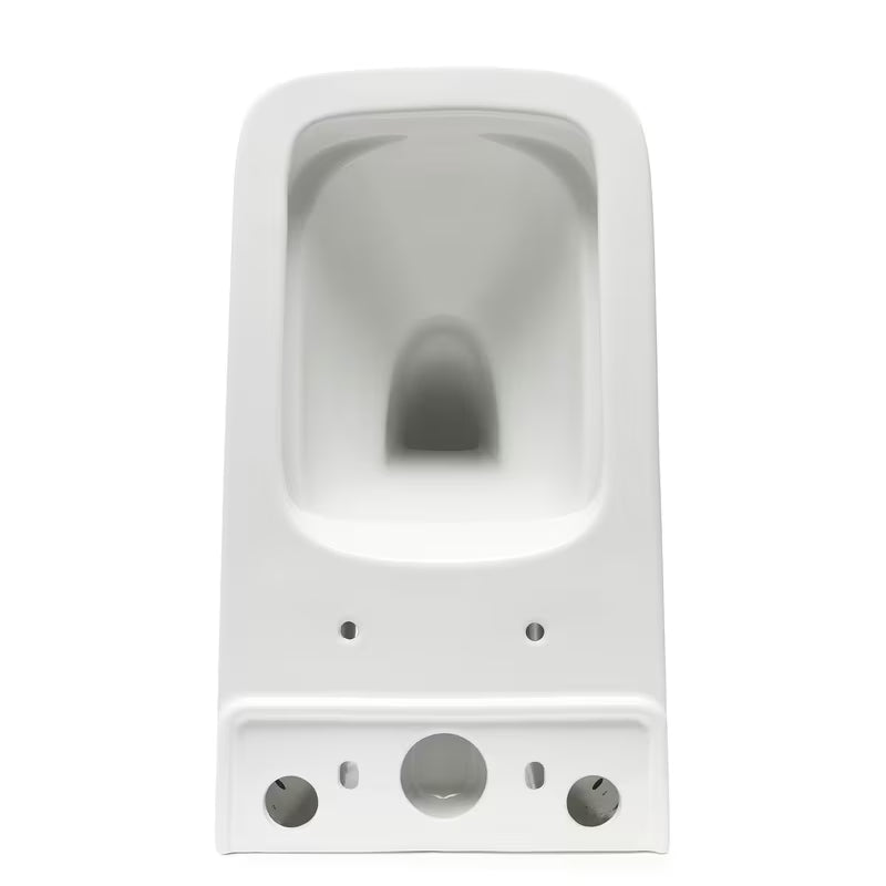 Bijeli samostojeći  WC kombi SAT Infinitio bez sustava za ispiranje s wc daskom i štedljivim DualFlush ispiranjem