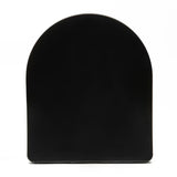 Crno-mat WC daska SAT Infinitio s soft Close i EasyLock u zaobljenom dizajnu.