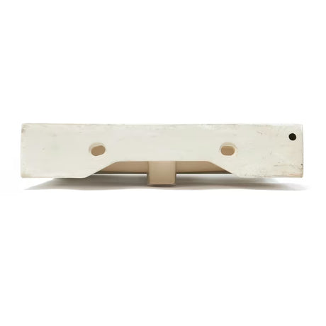 Bijeli keramički viseći umivaonik SAT Infinitio 60,5x46,5 cm s preljevom i otvorom pro slavinu u sredini.