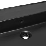 Viseći umivaonik SAT Infinitio u crnoj mat izvedbi s mogućnošću montaže i na ploču