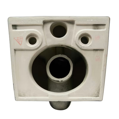 Crni mat viseća WC školjka SAT Infinitio pravokutnog dizajna s wc daskom soft Close i sa skrivenim pričvršćenjem.