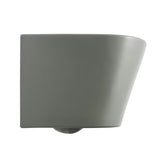 Viseća WC Školjka SAT Infinitio u sivoj mat izvedbi sa skrivenim pričvršćenjem i sjedalom soft Close.