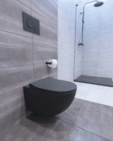 Viseći podžbukni WC školjke set SAT Infinitio s modulom, tipkom i WC školjke WC školjkom s wc daskom soft Close