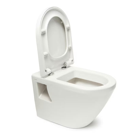 Viseći WC set vitra Integra sa skrivenim vodokotlićem SAT pro za modernu kupaonicu i jednostavno održavanje.