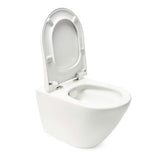 Viseći WC set vitra Integra s instalacijskim modulom, vodokotlićem SAT i sjedalom soft Close u bijeloj boji.
