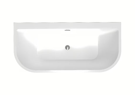 Samostojeći  akrilna kada SAT Katy 160x75 cm namijenjena za ugradnju za zid i kao samostojeća.